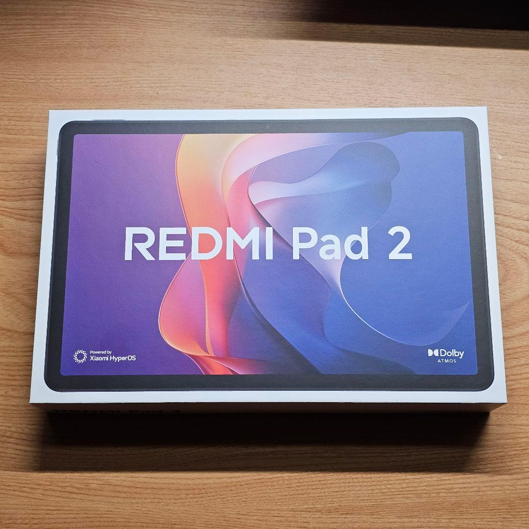 REDMI Pad 2 グラファイトグレー 4GB+128GB Wifiモデル