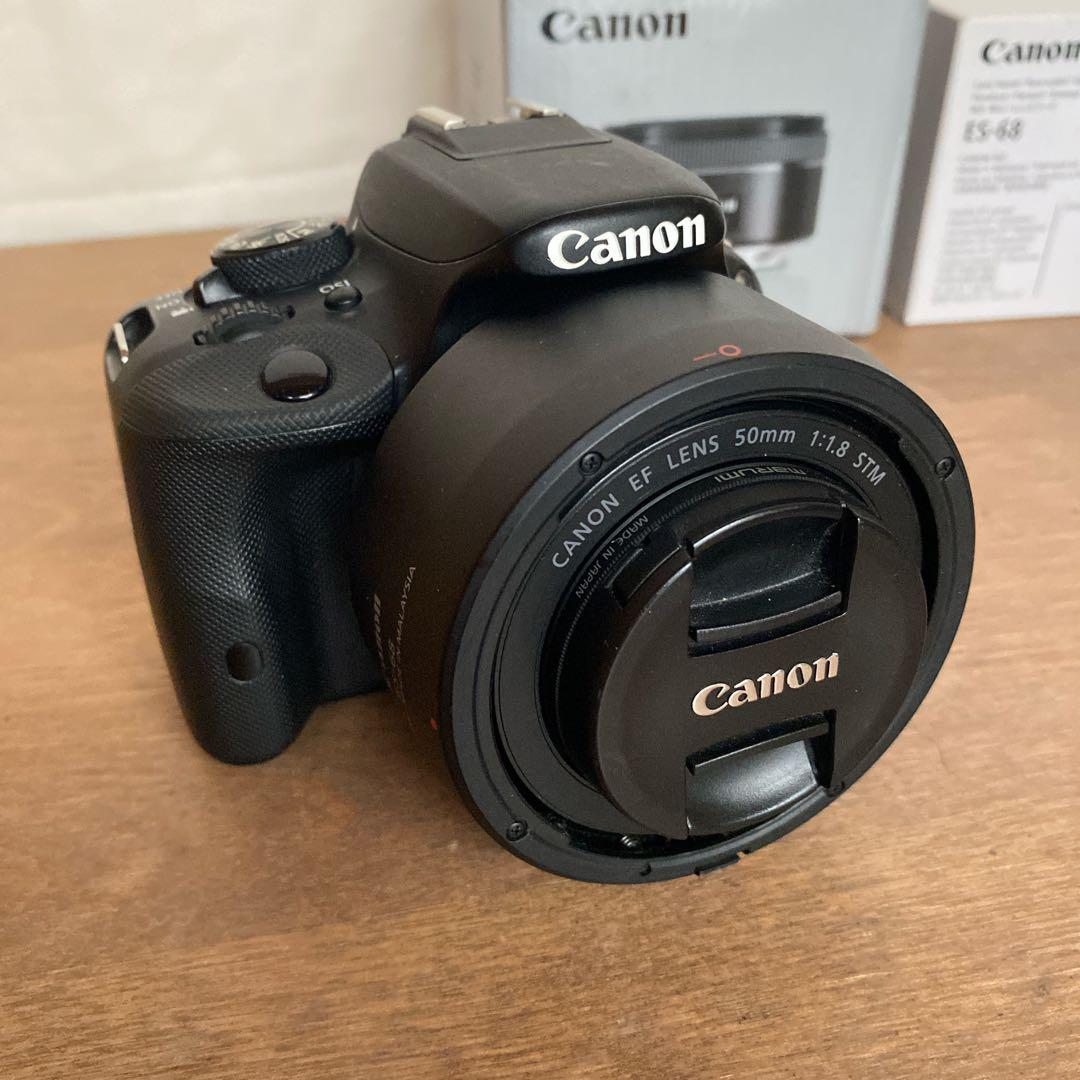 CANON EOS kissx7 ボディ訳あり　CANON50㎜f1.8レンズ