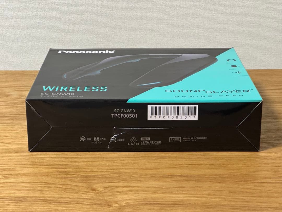 【美品】Panasonic SC-GNW10 ワイヤレスネックスピーカー