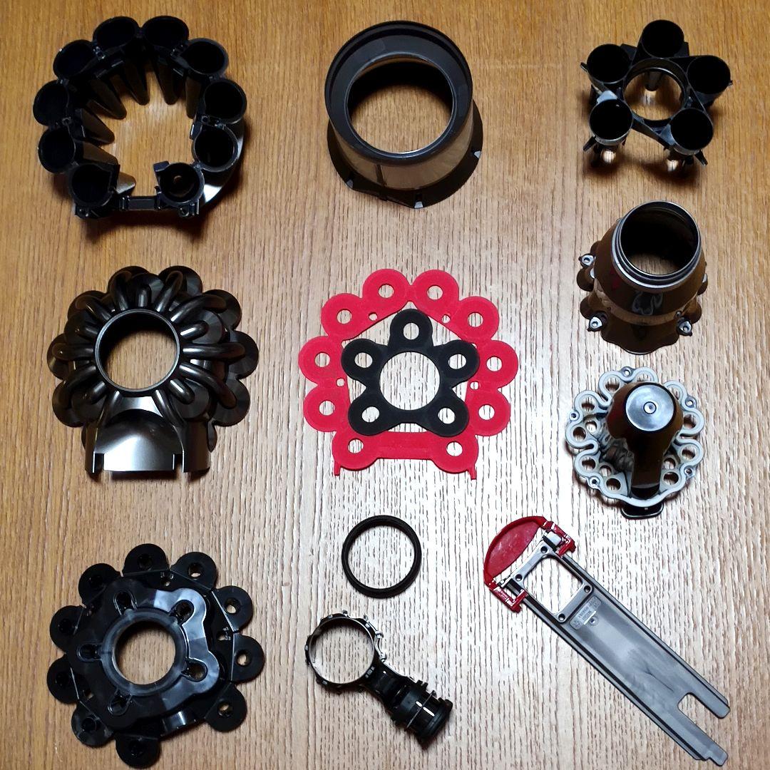 ダイソン V8SV10 掃除機＋マキタ18vアダプターセット 分解清掃済み動作品