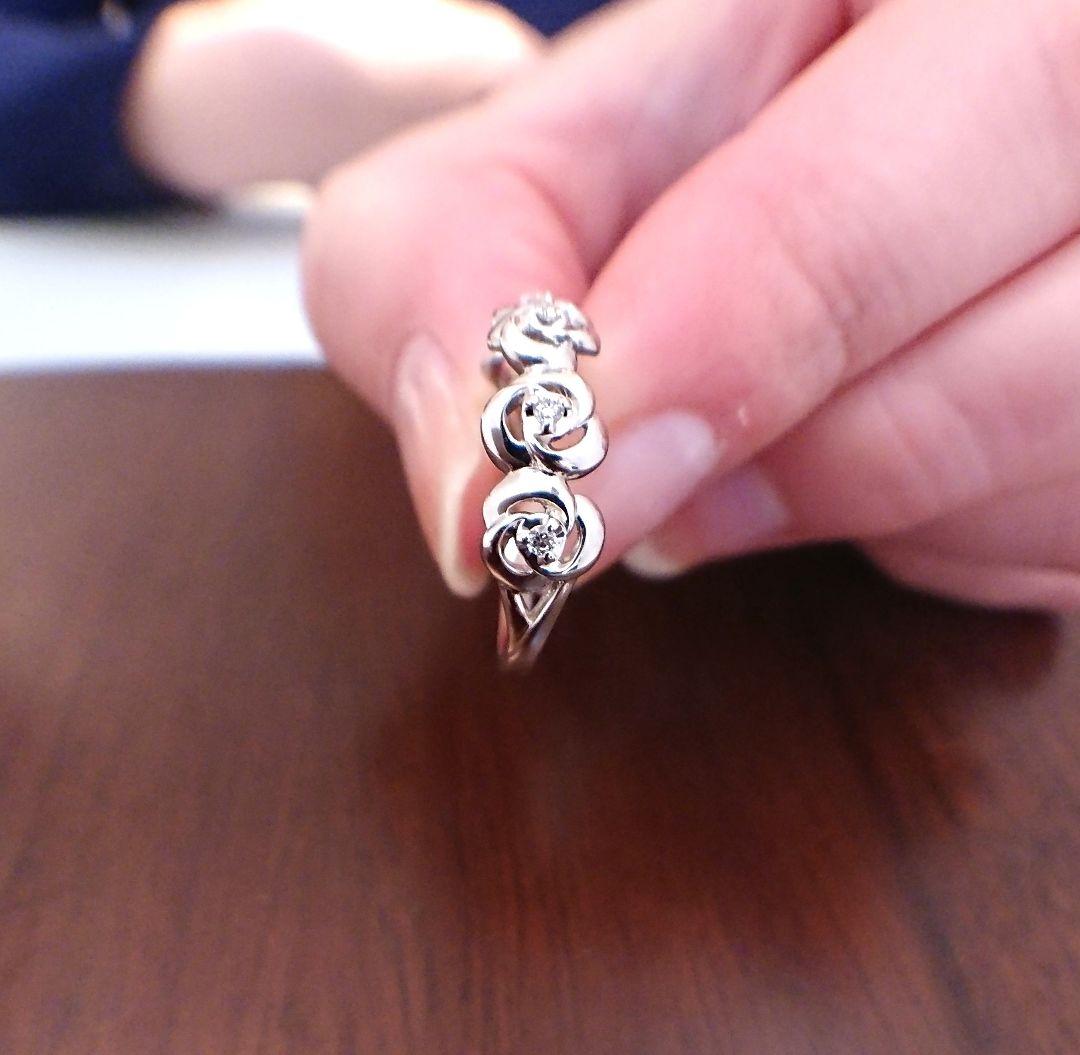 そらまめくん VENDOME✨ダイヤモンド プラチナ リング ダイヤ