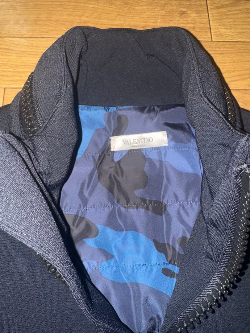 ヴァレンティノ　ブルゾン ペイズリー ブラック