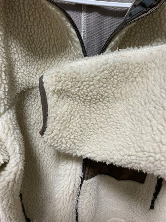 パタゴニア　patagonia　クラシックレトロ　ブラウンフリースボアジャケット