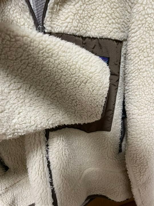 パタゴニア　patagonia　クラシックレトロ　ブラウンフリースボアジャケット