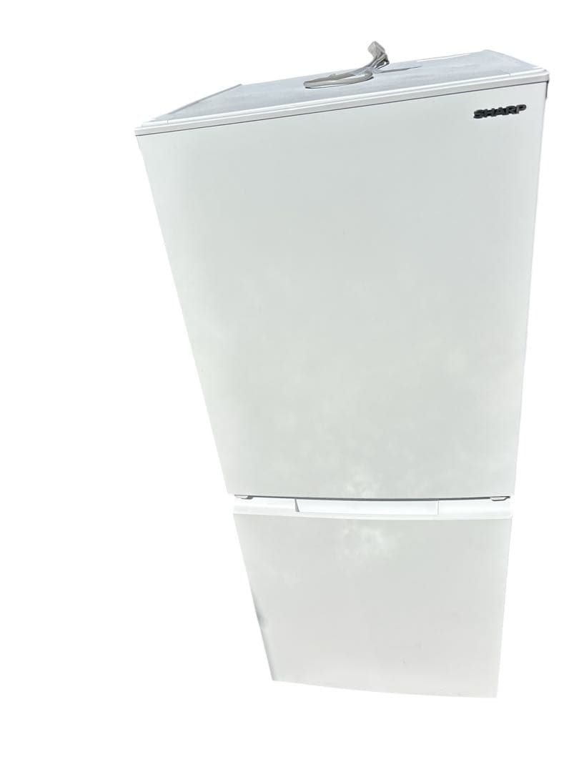 2023年製 SHARP SJ-D15J-W 2ドア冷蔵庫 ホワイト