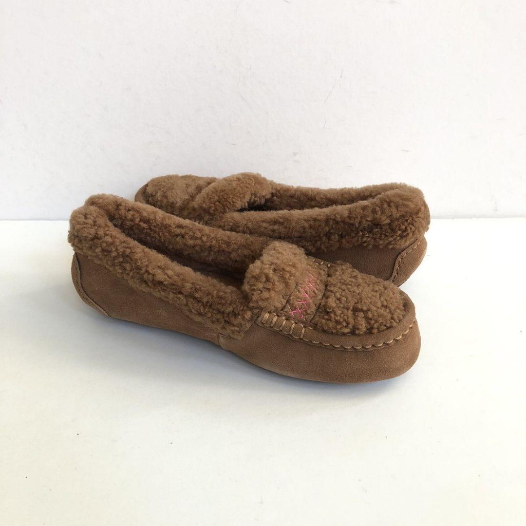 新品アグ UGG ANSLEY BRAID アンスレー ブレイド モカシン