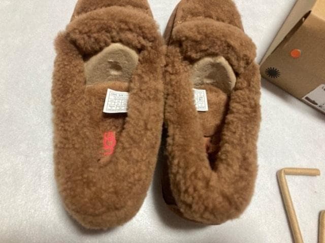 新品アグ UGG ANSLEY BRAID アンスレー ブレイド モカシン