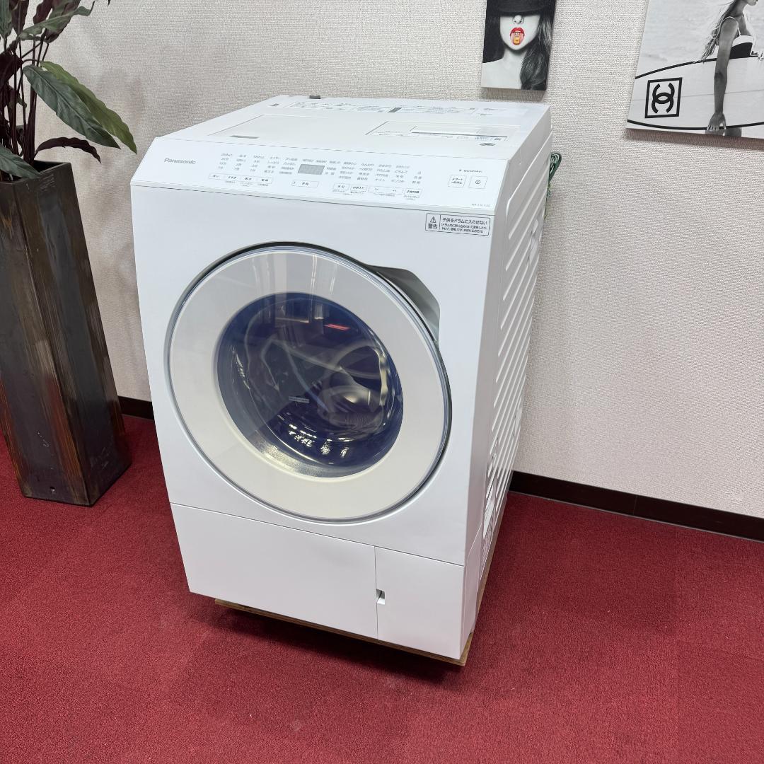 東京23区送料無料　美品パナソニックドラム洗濯乾燥機型2021年製　洗浄/除菌済