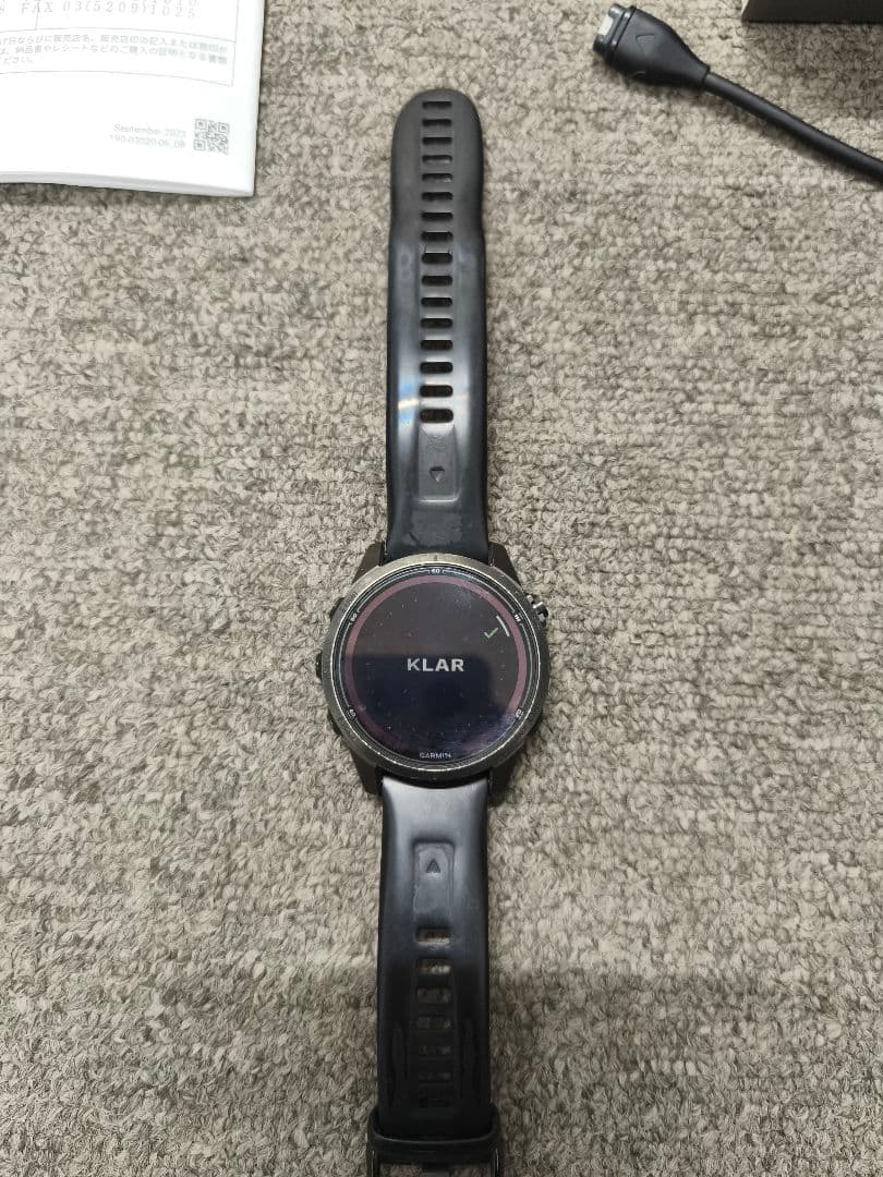 GARMIN FENIX 7S PRO ブラック