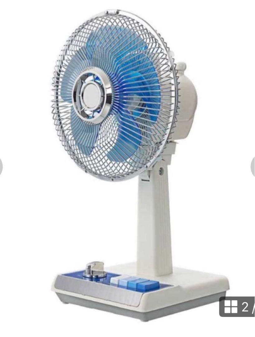 コイズミ☆ミニ扇風機☆レトロ調