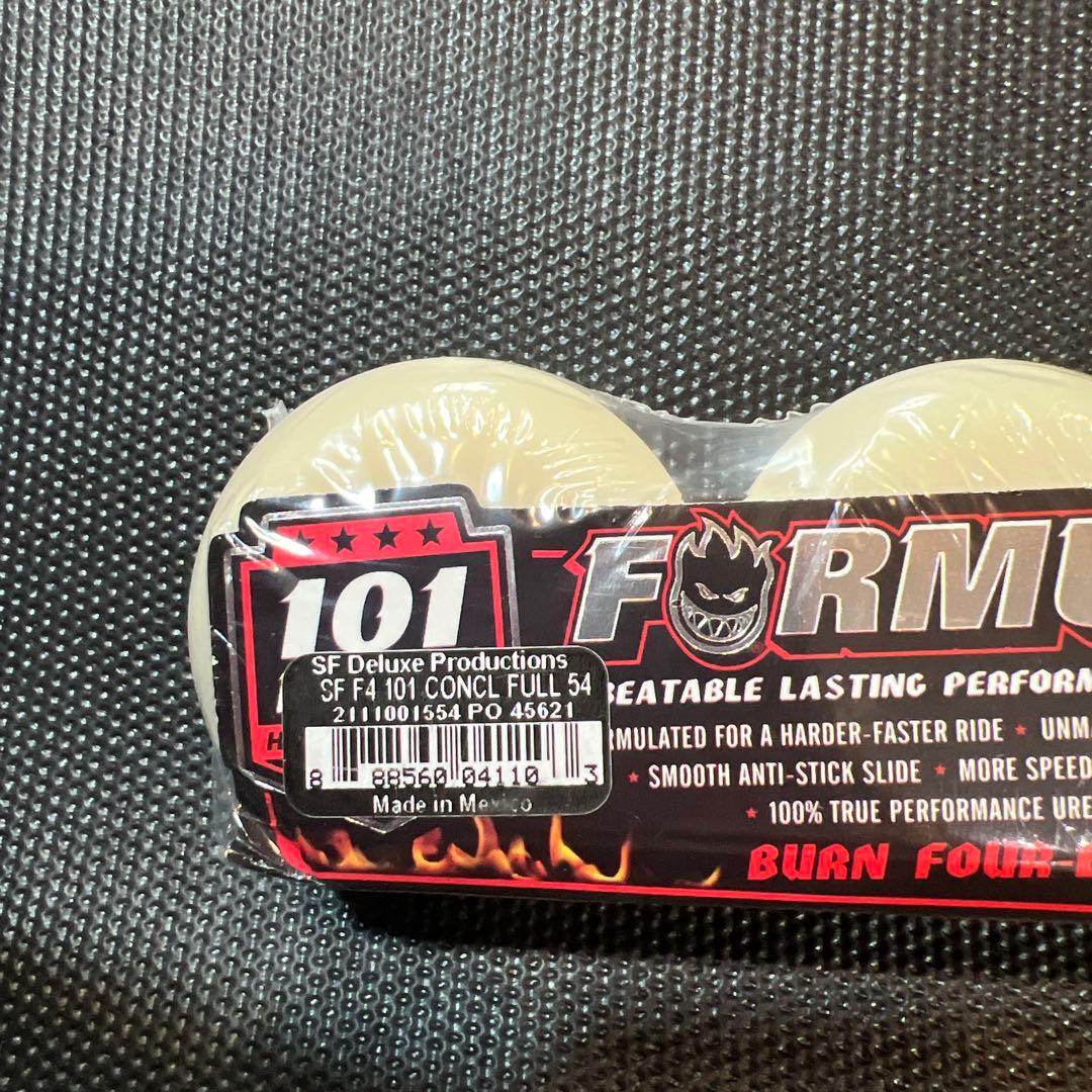 スケートボード SPITFIRE FORMULA FOUR 54mm 101A