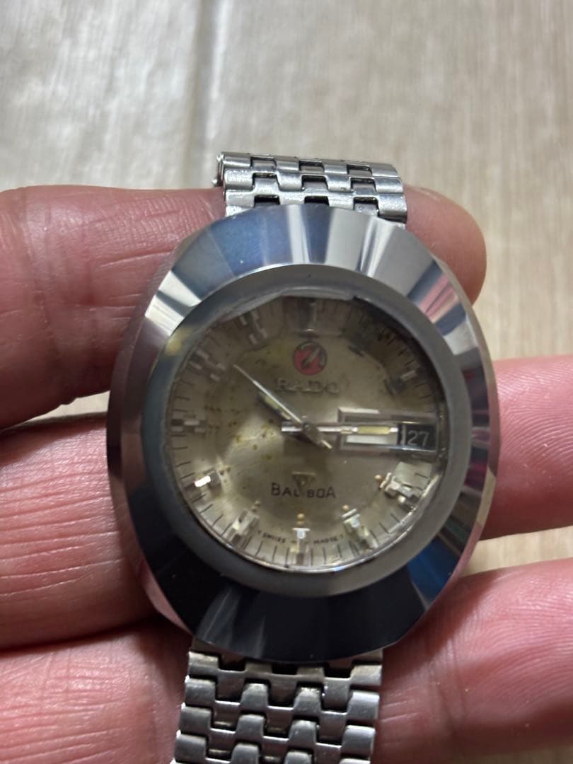 ラドー RADO・デイデイト シルバーダイアル オートマチック