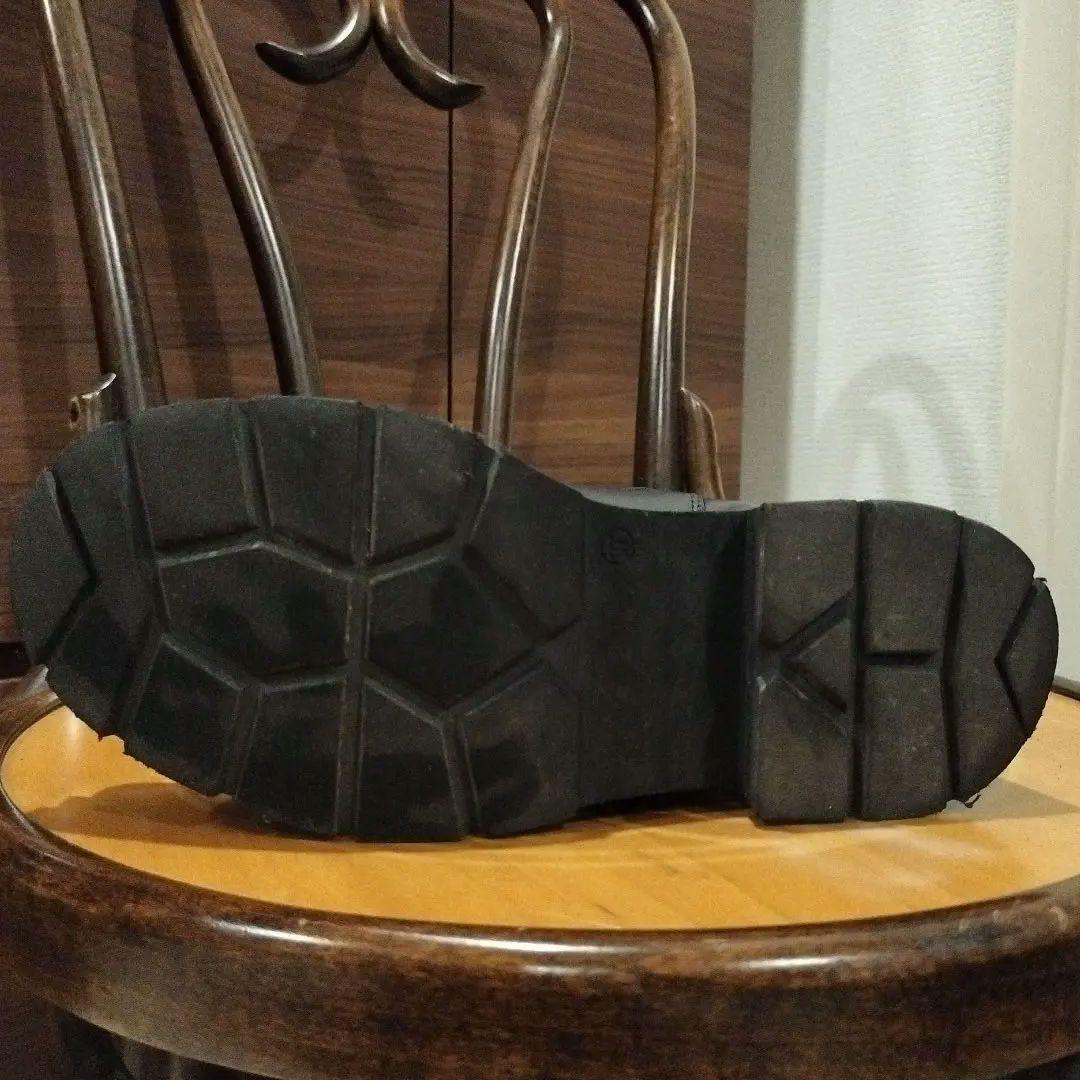 【ENESS/ エネス】チェルシーミドルサイドゴア （ブラック）レザー　37