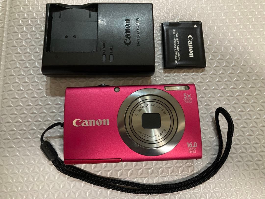 Canon PowerShot A2300 PC1732　ピンク 本体概ね美品