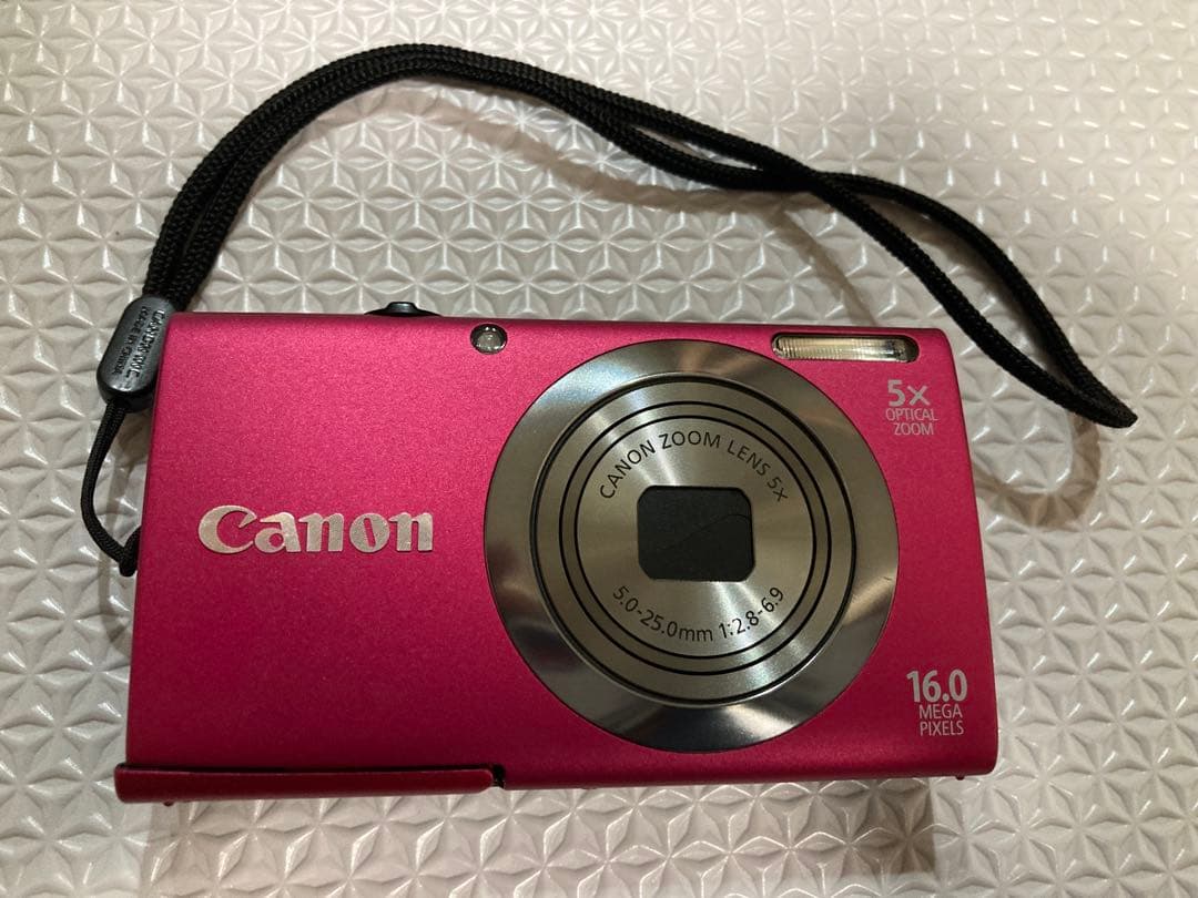 Canon PowerShot A2300 PC1732　ピンク 本体概ね美品
