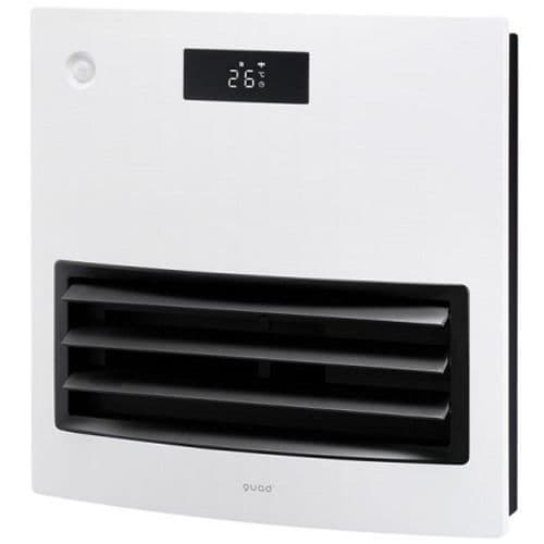 QUADS QS101Y 自動ルーバー機能付大風量セラミックヒーター ホワイト