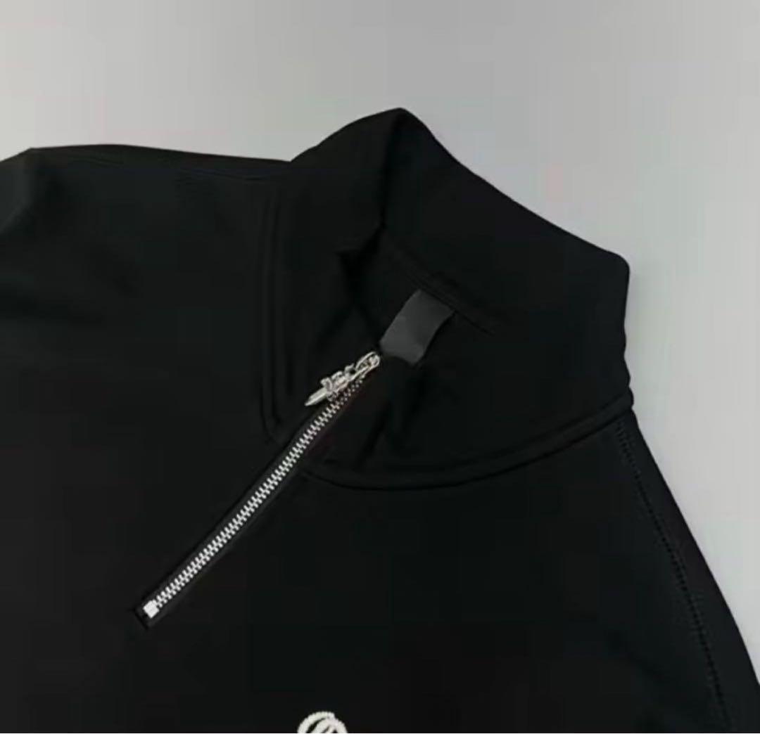 クロムハーツハーフジップ　chromeheartsハーフジップMサイズ