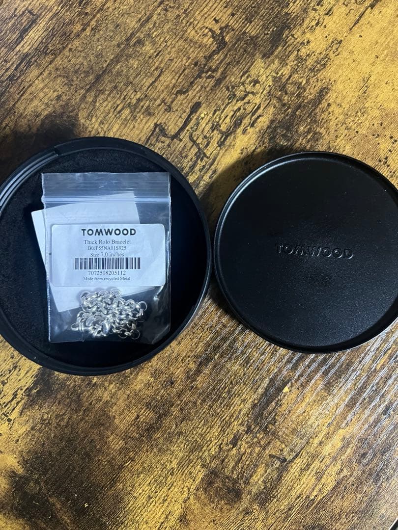 アクセサリー TOMWOOD Thick Rolo Bracelet