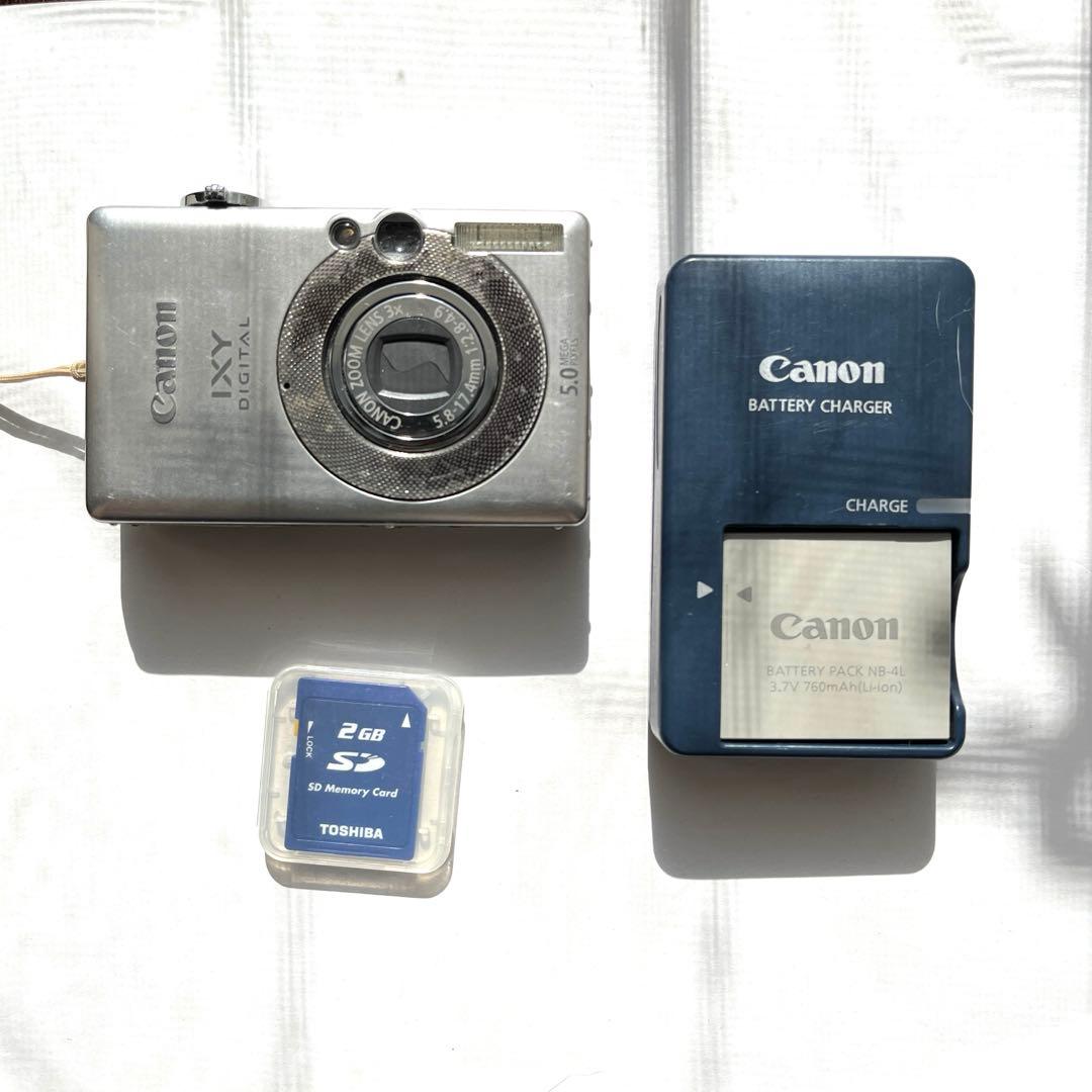 Canon IXY DIGITAL 55バッテリー付き