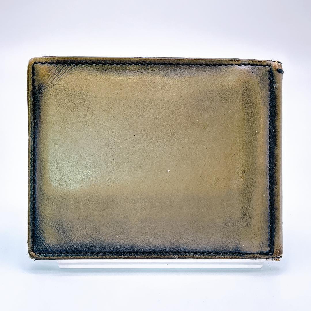 【鑑定済み！】ベルルッティ マネークリップ フィギュア スクリットレザー