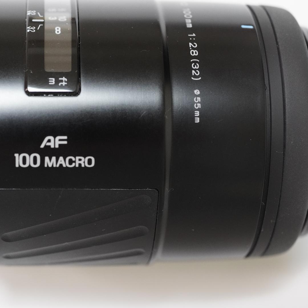 レンズ(単焦点) MINOLTA AF MACRO 100mm F2.8 New