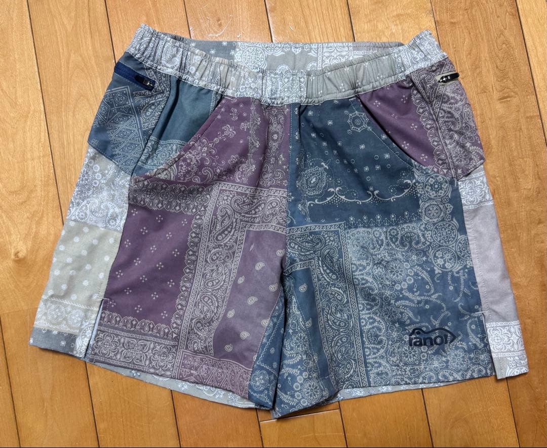 ranor ラナー　BANDANA MIDDLE SHORTS