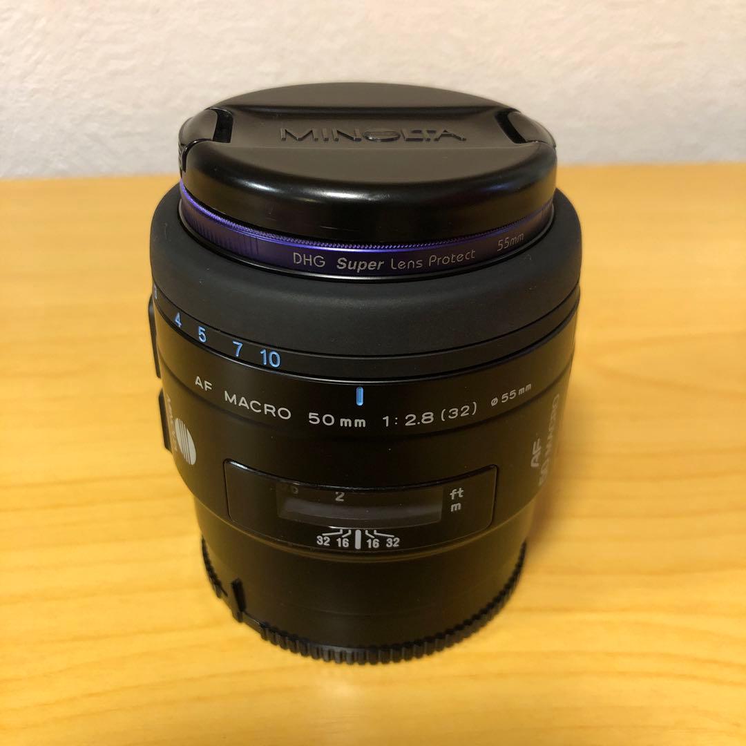 AF MACRO 50mm f/2.8 レンズ　Minoltaミノルタ　マクロ