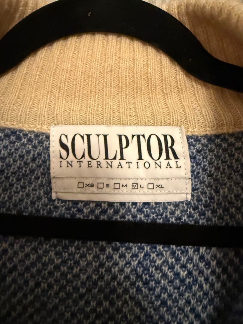 SCULPTORモヘアジップアップニット【ユンジン着用】　Le Sserafim