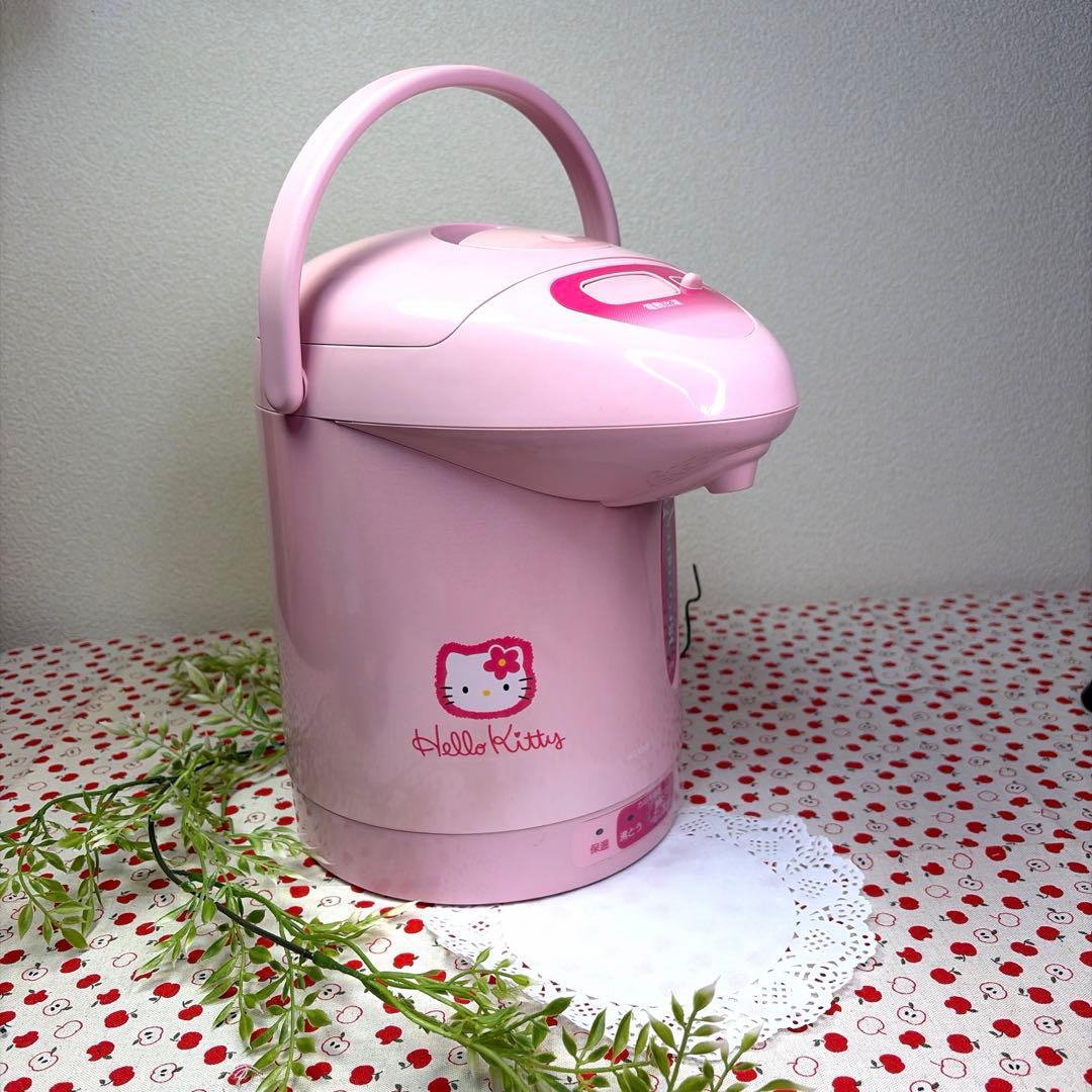 【超希少・美品】ハローキティ 電気ジャーポット SANYO U-KT8(P)