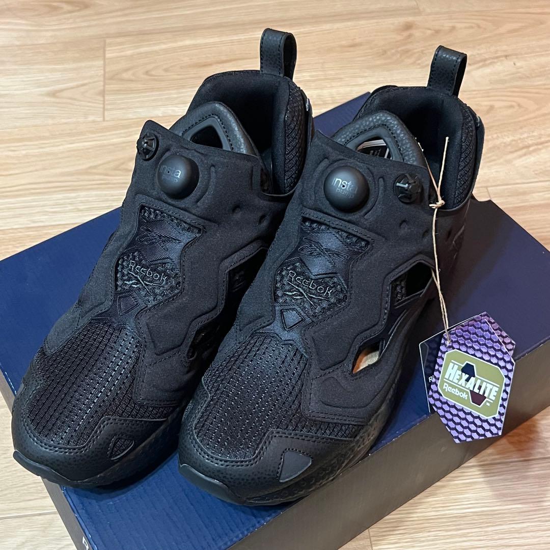 新品タグ付き リーボック インスタポンプフューリー 95 ブラック 29㎝