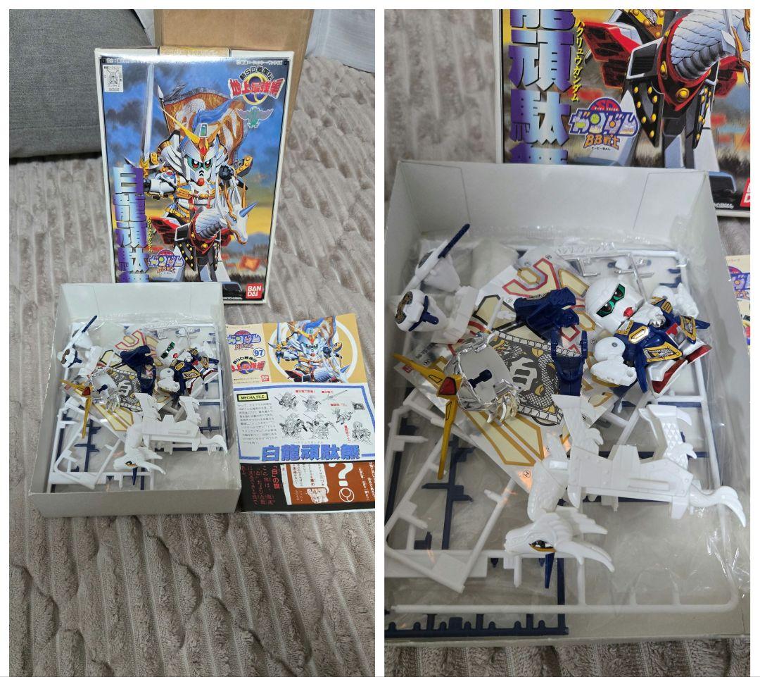 SDガンダムBB戦士 まとめ ジャンク パーツ取り 箱にもダメージあり