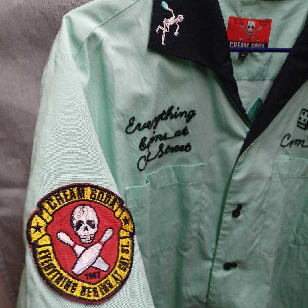 CREAM SODA ドラゴンカフェ 半袖シャツ