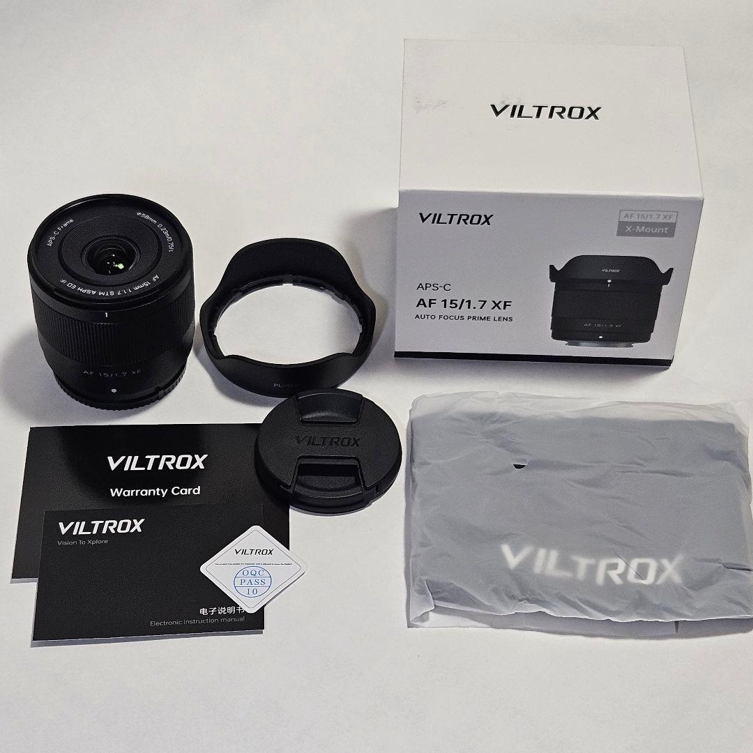Viltrox AF 15mm f1.7 XF フジ Xマウント