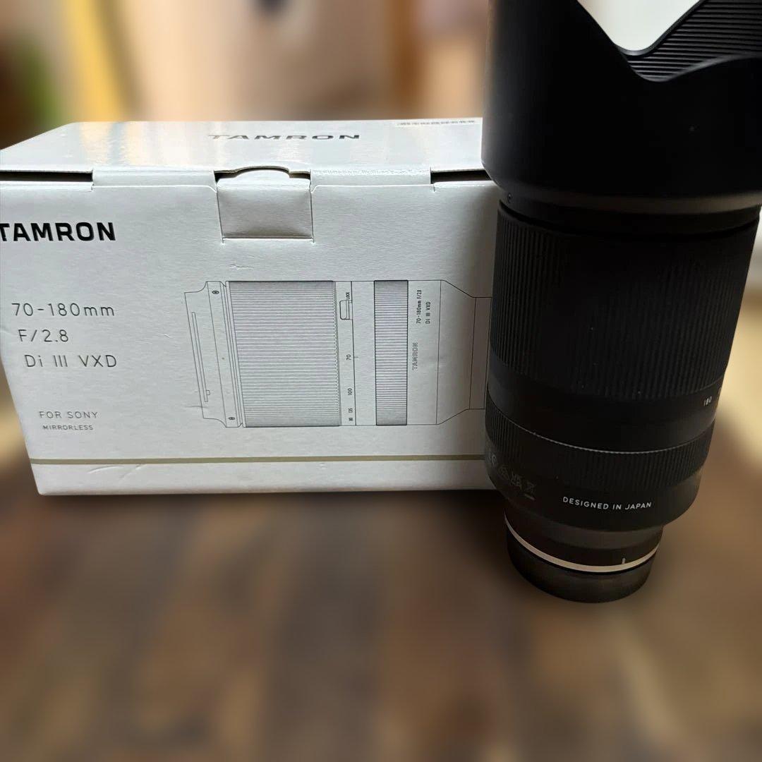 TAMRON 70-180mm F/2.8 Di III VXD 保護フィルタ付