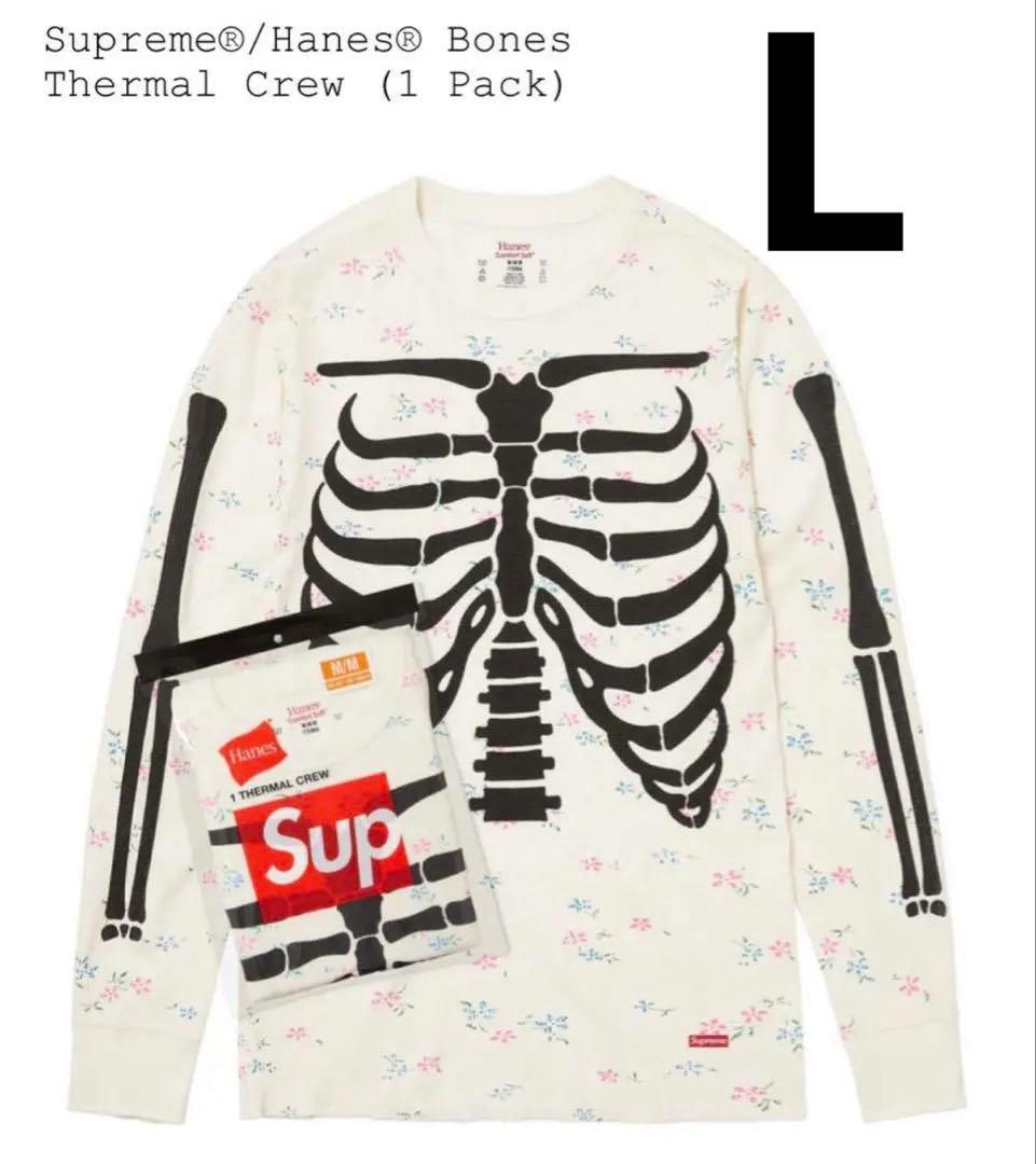 Supreme®/Hanes® Bones Thermal Crew サイズL