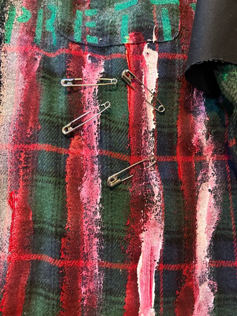 アナーキーシャツ10 \"Grunge or Bread\" メンズXLサイズ