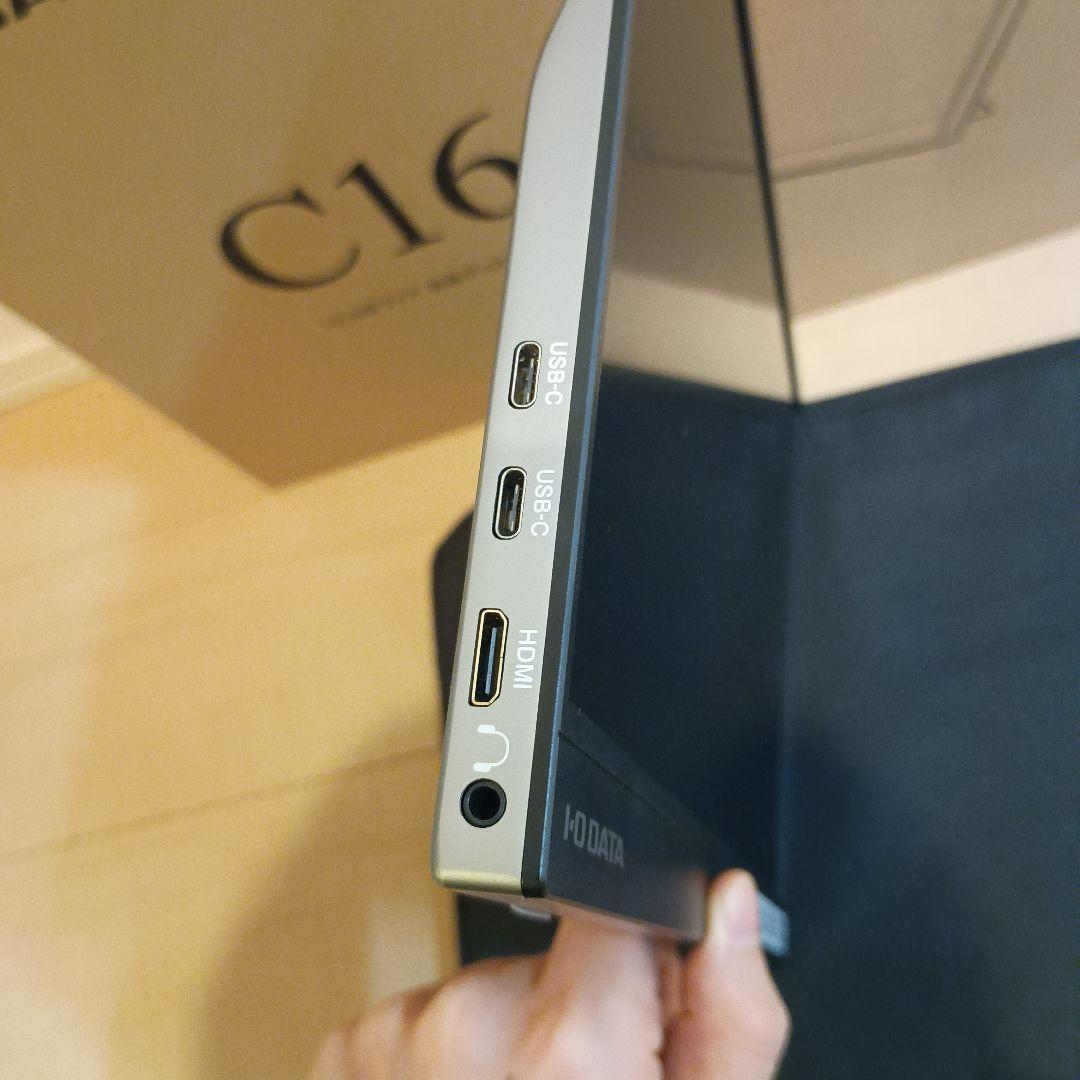 I-O DATA C16 15.6インチ モバイルモニター 本体一式