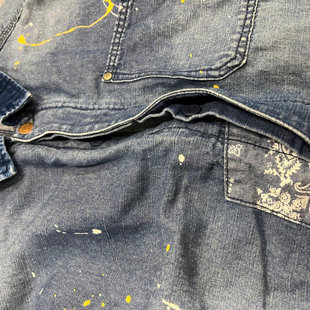 専用 希少 TOBILA　CLデニム リメイク加工 オールインワン　つなぎ