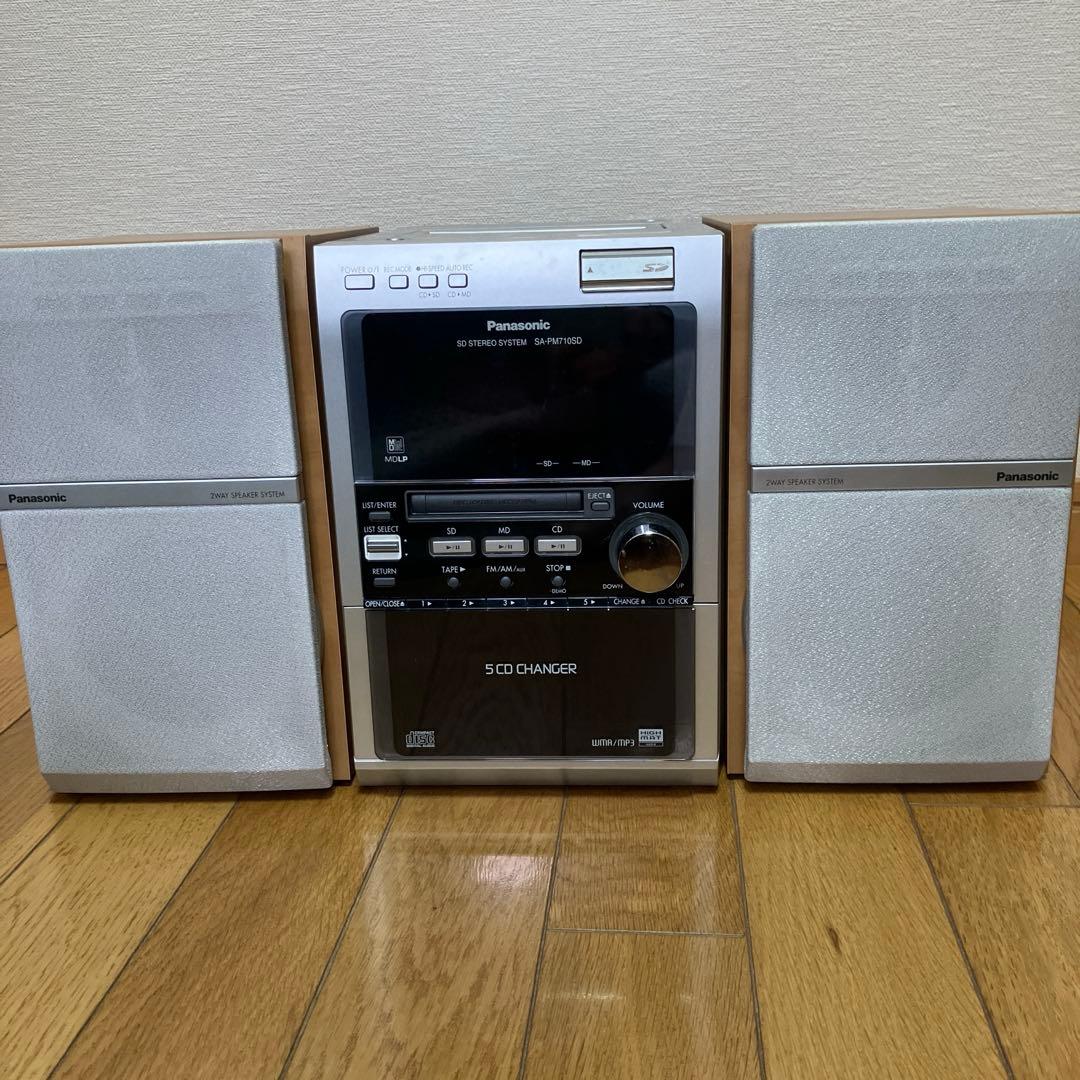 Panasonic SC-PM710SD ミニコンポ