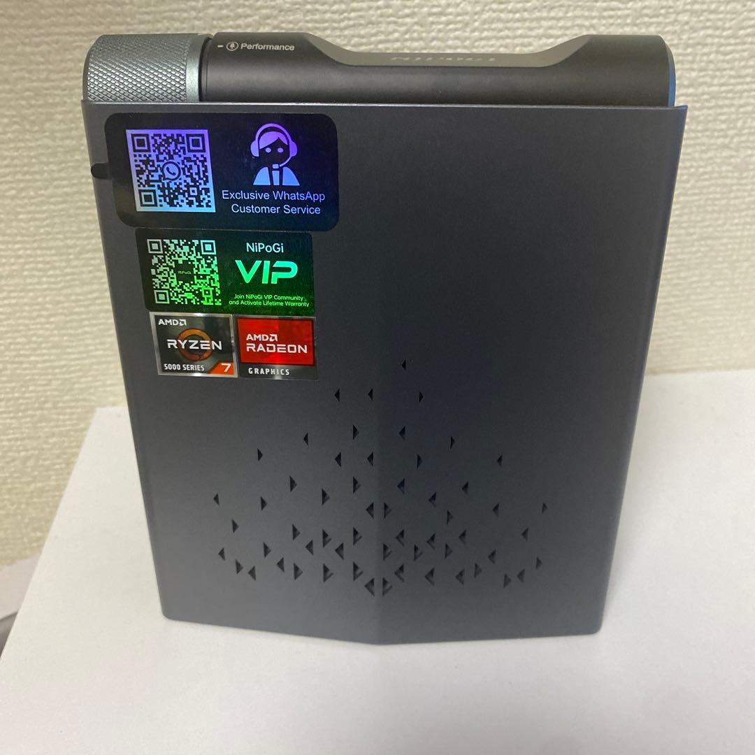 ジャンク品　NiPoGI AMR5Ryzen7 5800uメモリ32gbミニpc