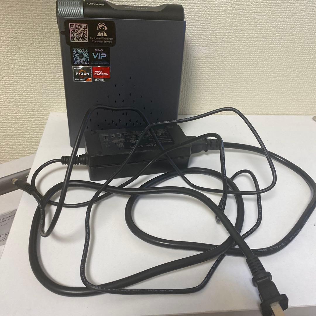 ジャンク品　NiPoGI AMR5Ryzen7 5800uメモリ32gbミニpc