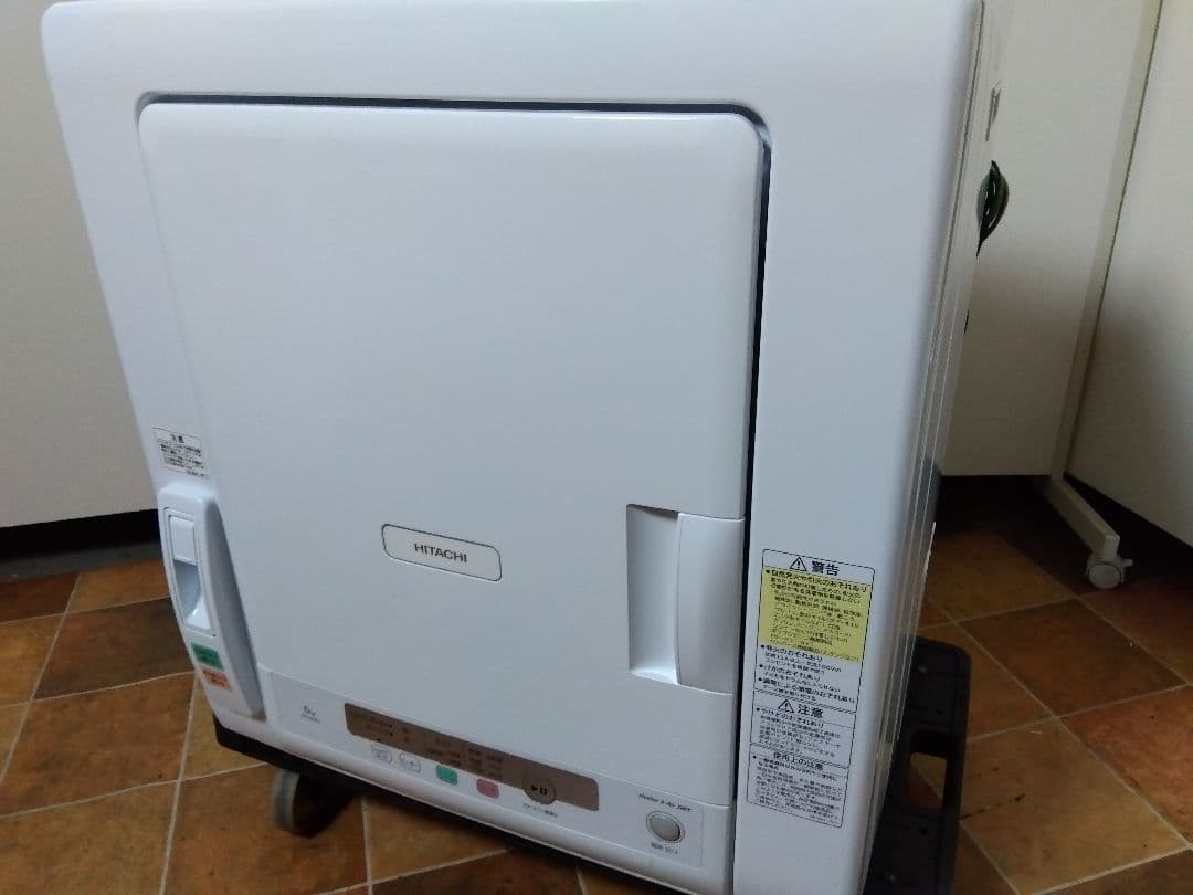 日立 HITACHI 衣類乾燥機 6.0kg DE-N60HV W 22年製