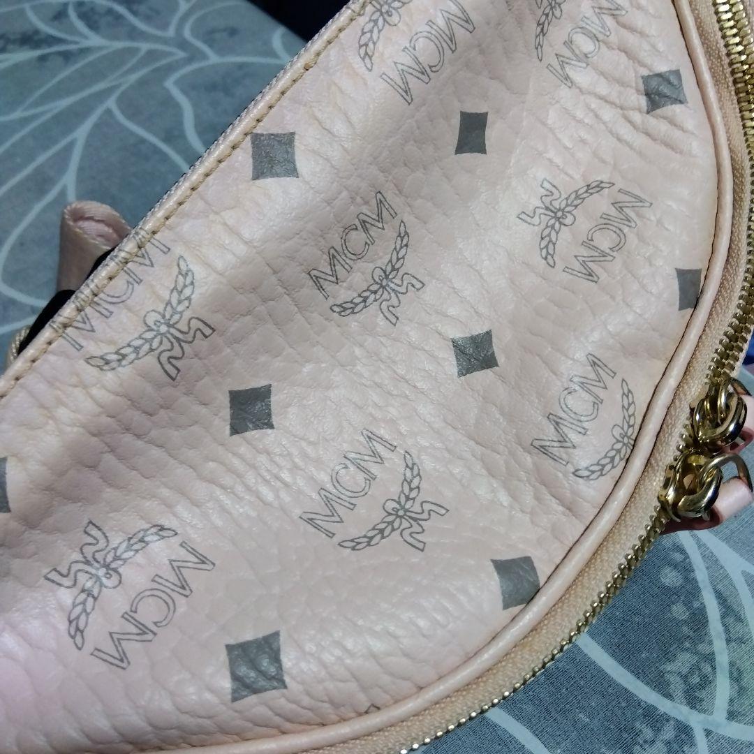 MCM ウエストポーチ ピンク