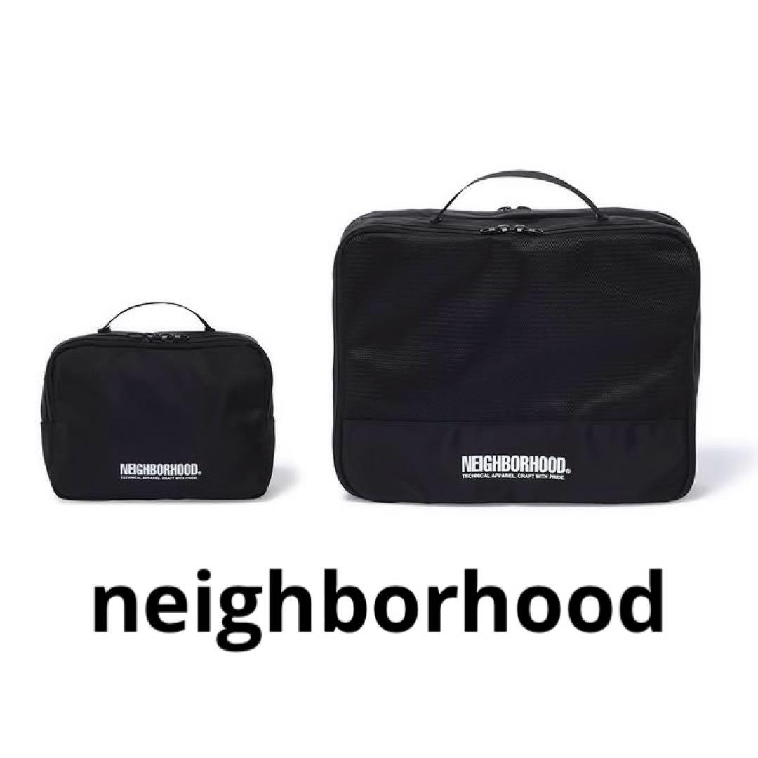 NEIGHBORHOOD／ TRAVEL POUCH-S ／POUCH-L