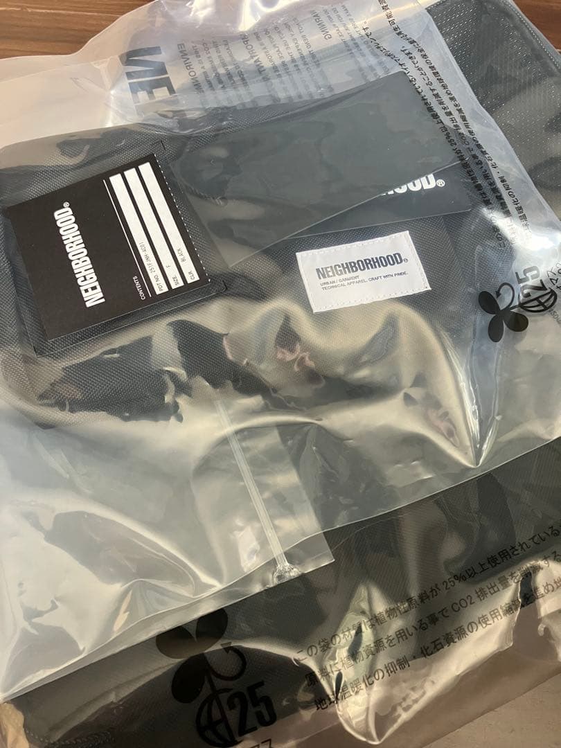 NEIGHBORHOOD／ TRAVEL POUCH-S ／POUCH-L