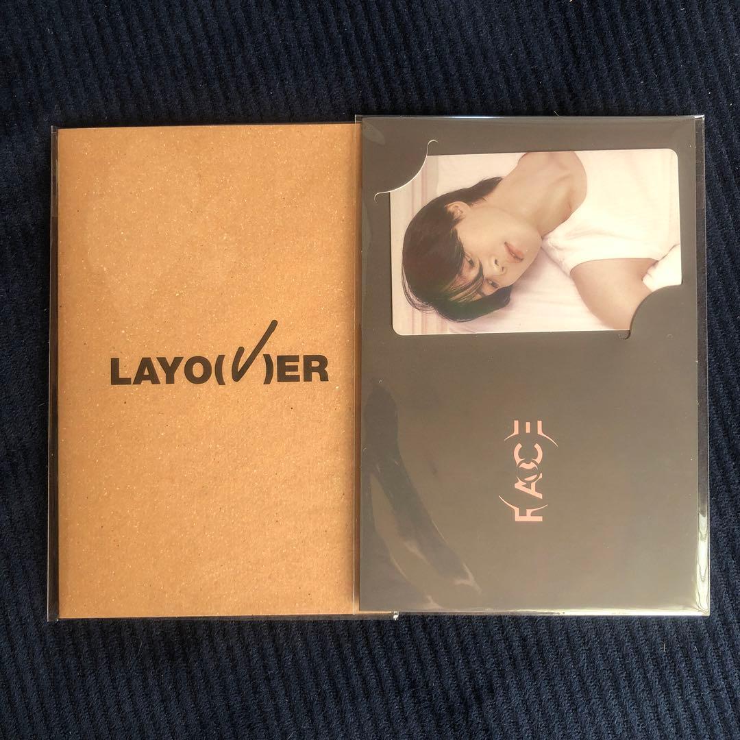 BTS ジミン　テヒョン　トレカ　ソロアルバム　FACE LAYOVER