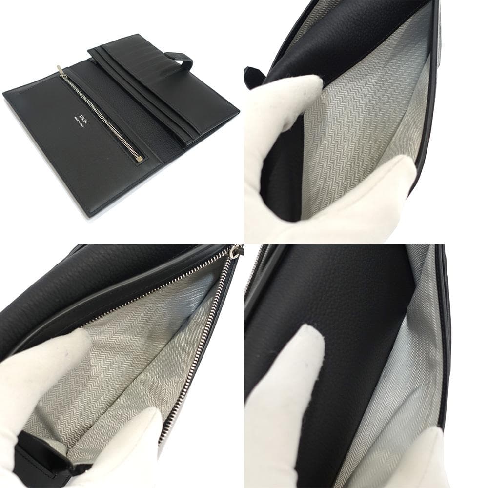 2025新作 完売品 Dior Normandie 長財布 Black