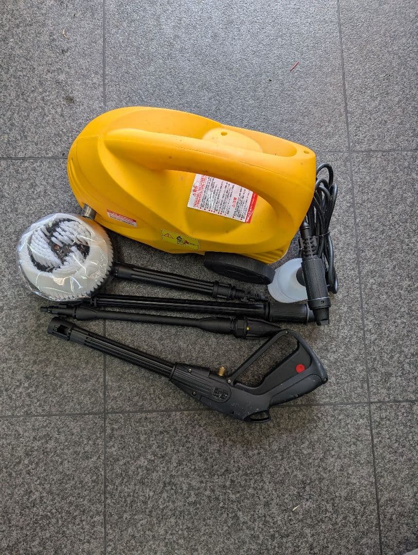 高圧洗浄機本体 イエロー