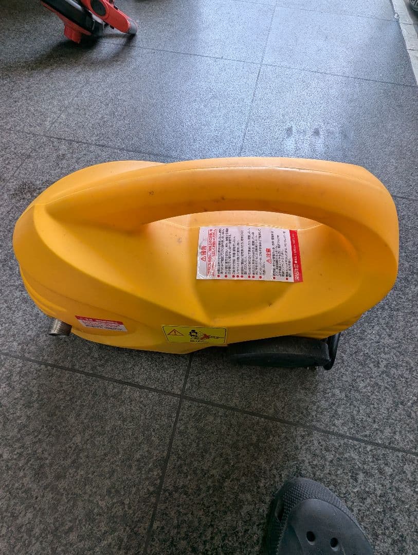 高圧洗浄機本体 イエロー