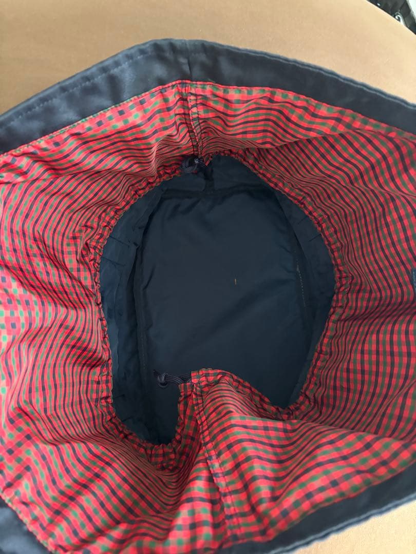 あ*お様 familiar ネイビー マザーズバッグ 赤チェック